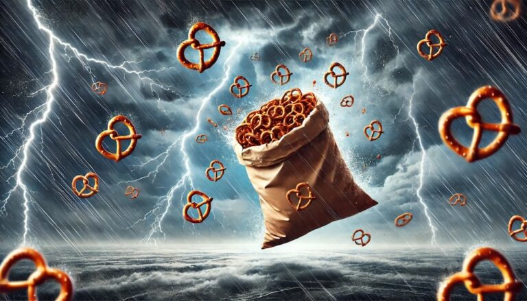 bag of pretzels